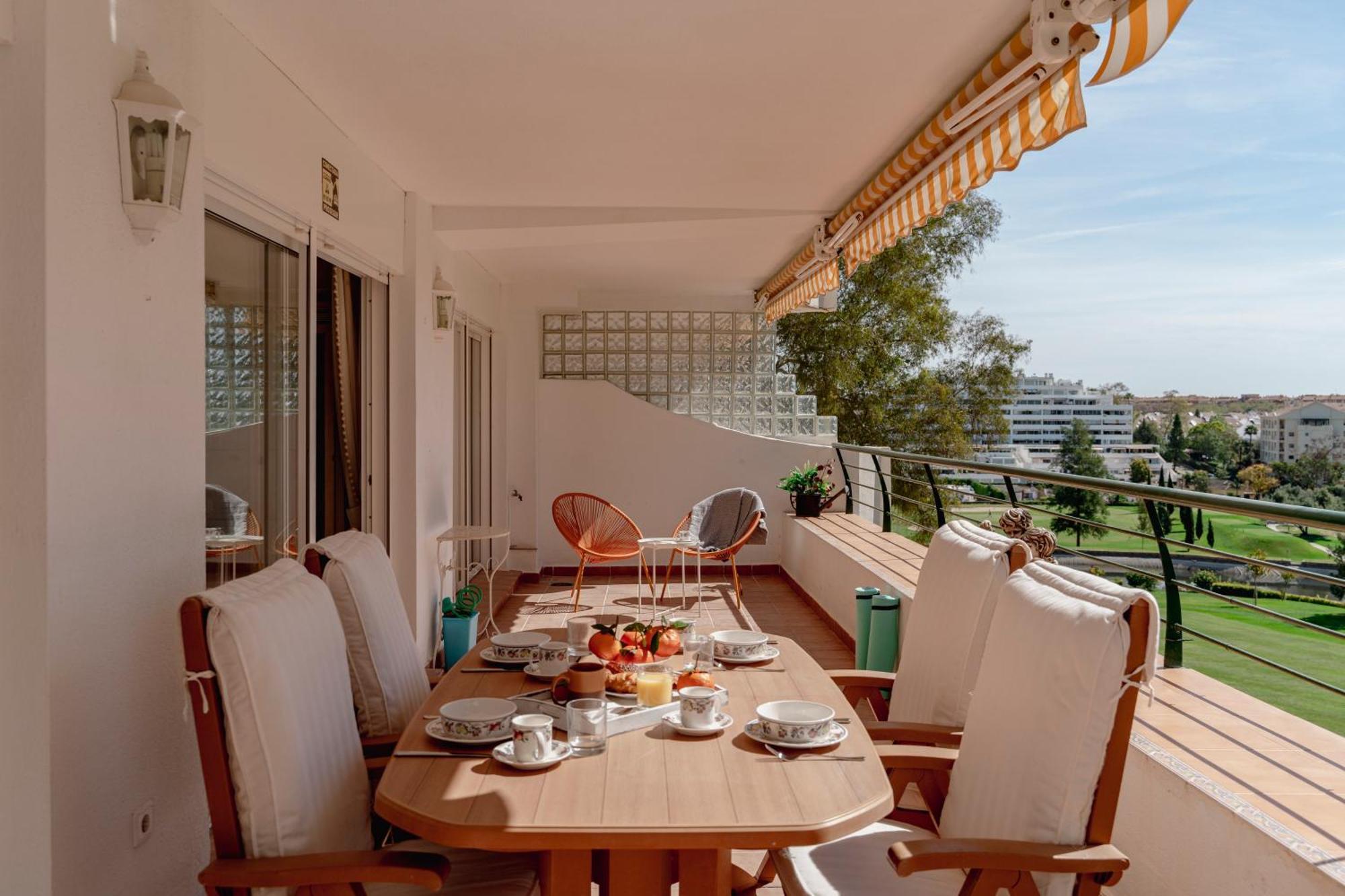 Apartamento Con Espectaculares Vistas Al Golf En Marbella - Xallas 2 3 아파트 외부 사진